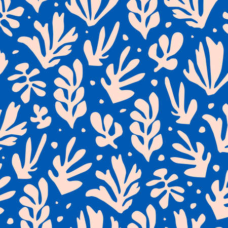 abstract dark purple and blue elegant floral bouquet sweet flower and green leaves pattern on background.の写真素材