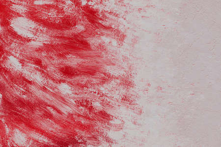 acrylic red blood natural abstract marble ink texture splash paint vintage pattern on background.の写真素材