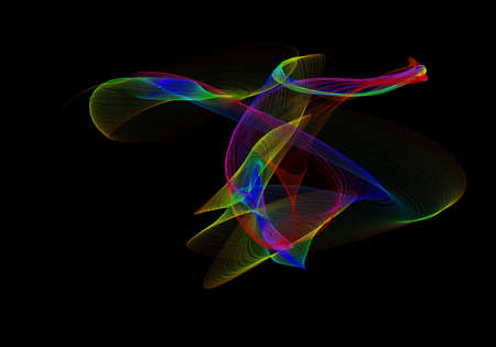 abstract rainbow overlays textures fantasy elegant with holographic natural colorful rainbow on dark...
