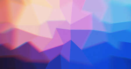 abstract polygon texture shapes and triangle colorful swirl crystals pattern on background.の写真素材
