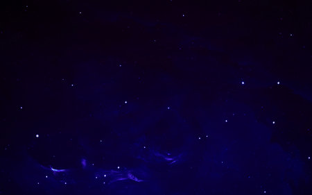 abstract night light blue sky overlay falling overlay texture with starlight twinkling space universe pattern on space background.の写真素材