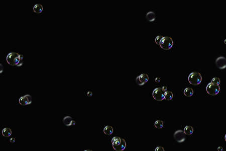 white abstract fog realistic smoke overlay black sky textured on black background.