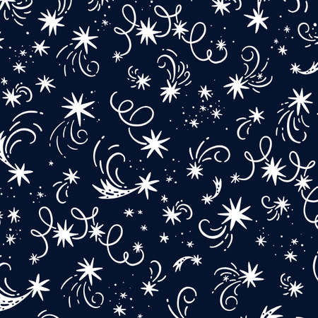 modern dark blue abstract pattern minimal white object style unique object on background.の写真素材