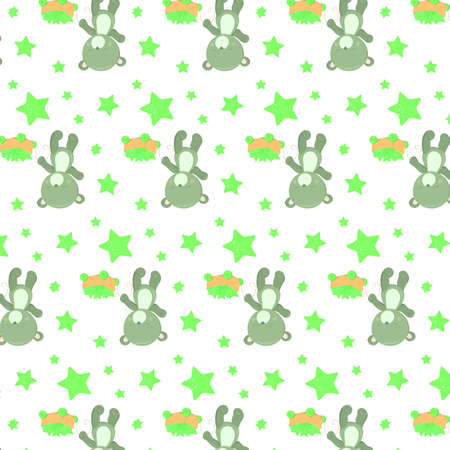 baby pattern sweet pattern fabric hand drawn with sweet texture on background.の写真素材