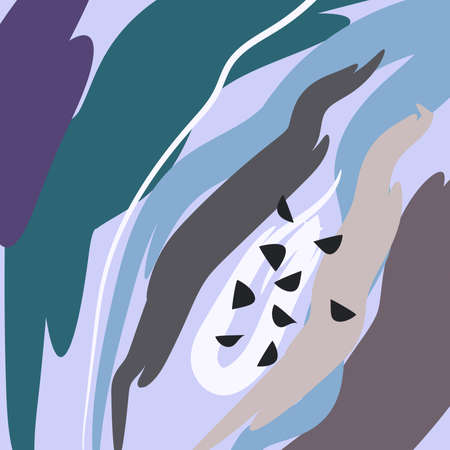 abstract dark blue and purple art colorful elegant board pattern with black point on background.の写真素材