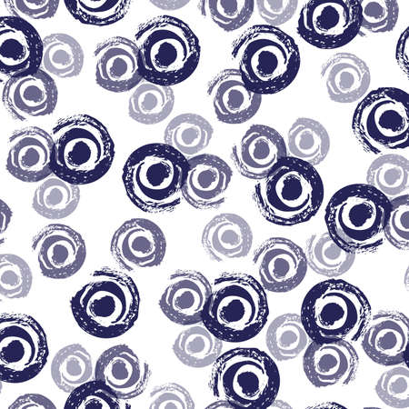dark blue elegant white circle texture liquid colorful line splash overlay pattern on background.の写真素材