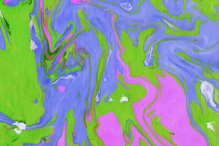abstract colorful blue and green marble texture pattern natural watercolor luxurious on background.の写真素材
