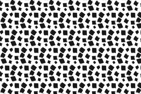 abstract dark black point pattern line halftone with futuristic overlay texture on white background.の写真素材