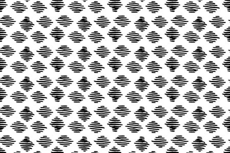 abstract dark black point pattern line halftone with futuristic overlay texture on white background.の写真素材