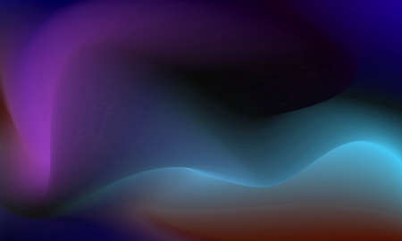 abstract dark blue and purple yellow leak rainbow distortion swirl overlay shine pattern with heavy...