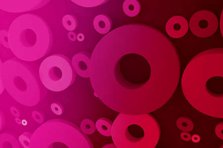 abstract dark red and purple futuristic circle luxury geometric gradient pattern with fluid modern circle texture on red background.の写真素材