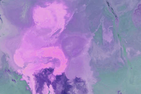 abstract surface acid ink stains colorful vibrant shining texture with grunge bright pastel effect on background.の写真素材