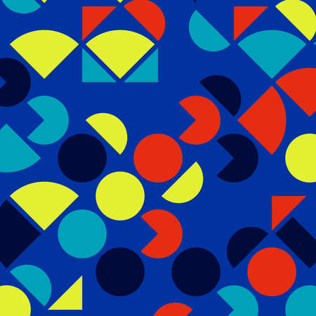 abstract geometric colorful bright triangle shape luxury pattern with mosaic surface geometric on background.の写真素材