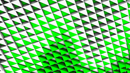 abstract triangle light green and gray geometric futuristic stripes bright gradient texture with light background.の写真素材