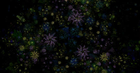 abstract space galaxy painterly effect distressed stripes texture with grunge messy paint pattern on black background.の写真素材