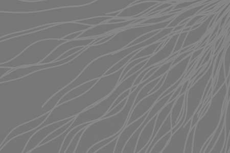 abstract dark gray organic geometric luxury retro pattern with circle curve texture on light gray background.の写真素材