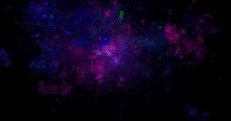 abstract dark blue space galaxy painterly effect distressed stripes texture with grunge messy paint...