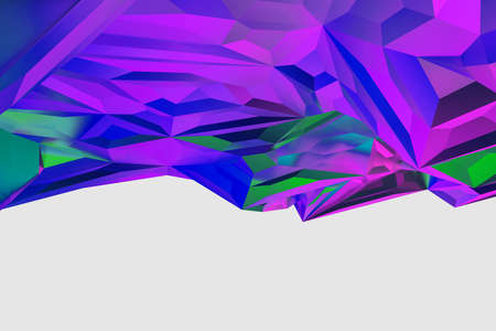abstract polygon luxury geometric triangle foil mosaic gradient texture on background.