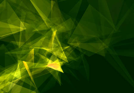 abstract light green polygon luxury geometric triangle foil mosaic gradient texture on white green...