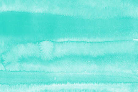 abstract light sky blue winter watercolor hand painted splash gradient texture with snow stains...