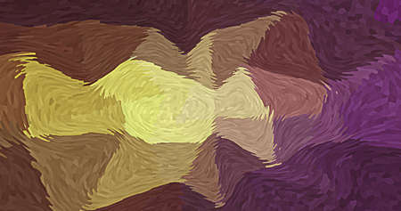 abstract geometry minimalistic triangle gradient stripes pattern with realistic fabric polygonal texture on background.の写真素材