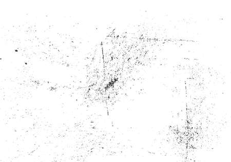 abstract black monochrome grunge distressed effect dust wear vintage dirt grainy pattern on white background.の写真素材