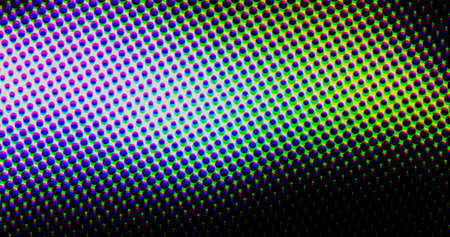 abstract dots grid halftone wave futuristic twisted pattern with circle minimalism geometry texture on background.の写真素材