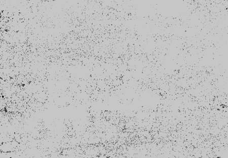 abstract black monochrome grunge distressed effect dust wear vintage dirt grainy pattern on gray background.の写真素材
