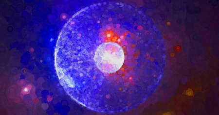 abstract dark blue space luxury elegant universe with galaxy star dynamic stardust vintage pattern...