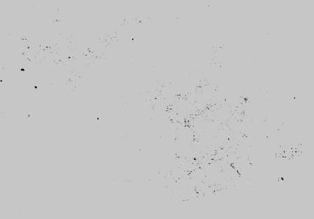 abstract black monochrome grunge distressed effect dust wear vintage dirt grainy pattern on gray background.の写真素材