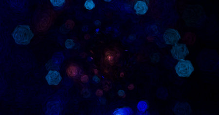 abstract dark blue space luxury elegant universe with galaxy star dynamic stardust vintage pattern...