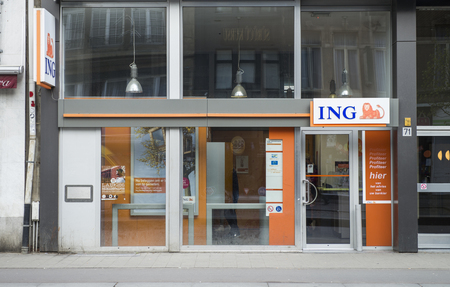 Ing bank filiaalのeditorial素材