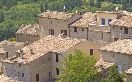 French village in southern france  Provence の写真素材