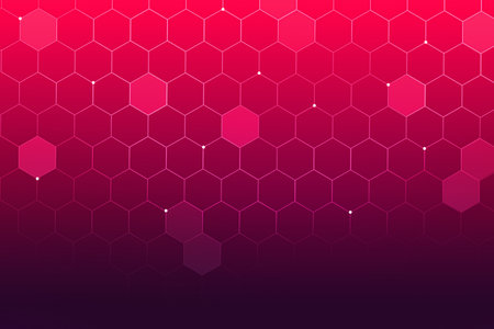 Abstract Shape Background in connection of Technological Conceptの写真素材