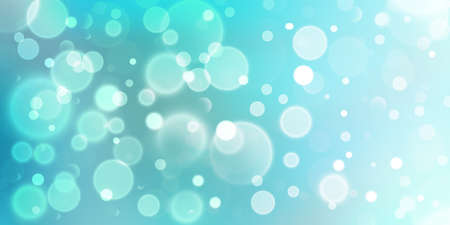 Blue and Glowing Defocused Lights Abstract Backdrop. Modern lights backgroundの写真素材