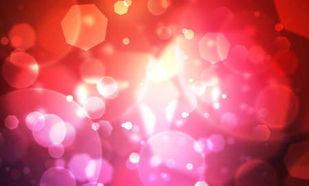 Octagon Style bokeh backdrop. New and Modern colorful bokeh background wallpaperの写真素材