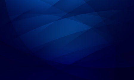 Blue Abstract lines backdrop wallpaper with bright geometric shapes.の写真素材