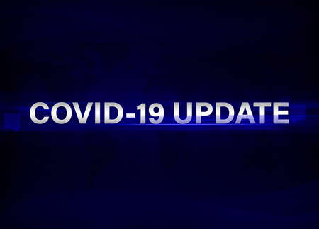 Covid-19 Update Alert Abstract Background. Breaking News Coronavirus news backdrop conceptの写真素材