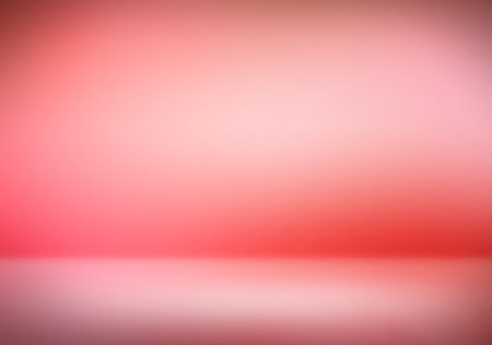 Red 3D Rendered Illustration Room Background.の写真素材