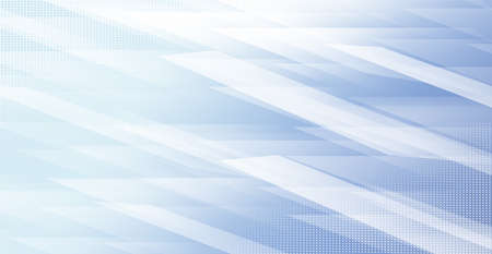 Abstract Sky with White Geometric Shapes Modern. Elegant designの写真素材