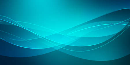 Blue Lines Abstract Glowing Center Background. Modern elegant blue backdrop concept.の写真素材