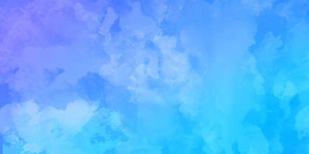 Abstract Blue Watercolor background wallpaper design. Modern watercolor splashes backdrop