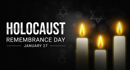 Vector illustration of a background for Jewish holiday.の写真素材