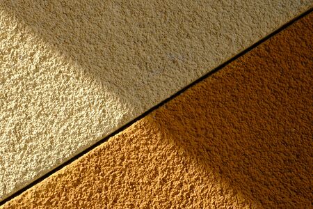 Plastered wall of a house for your design