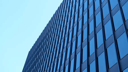 Elements and facades of buildings on the streets of Los Angeles, USA, July 2019.のeditorial素材