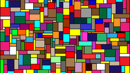 Multi-colored geometric shapes. Background for web design.の写真素材