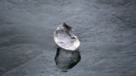 Ice on the river. Abstract background image for web design