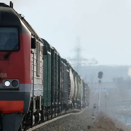 Train carriage movement. Train background image for web designの写真素材