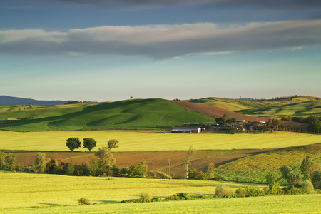 The countryside of Tuscany. Italyの写真素材