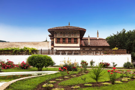 The Khan's Palace, Bakhchisaray, Crimea, Russiaのeditorial素材